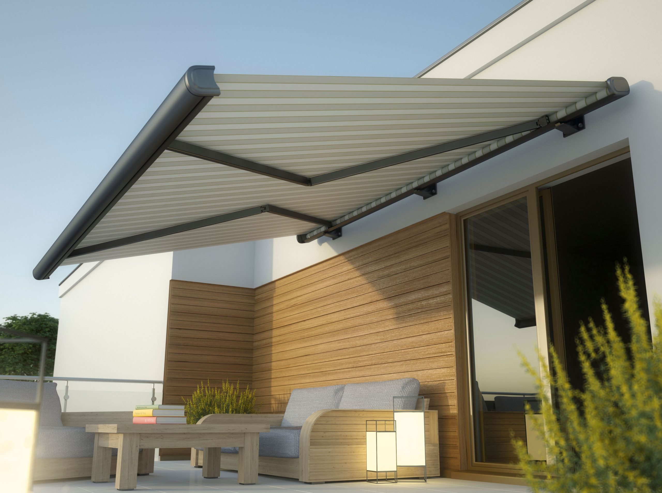 Custom retractable awnings installation in Vancouver